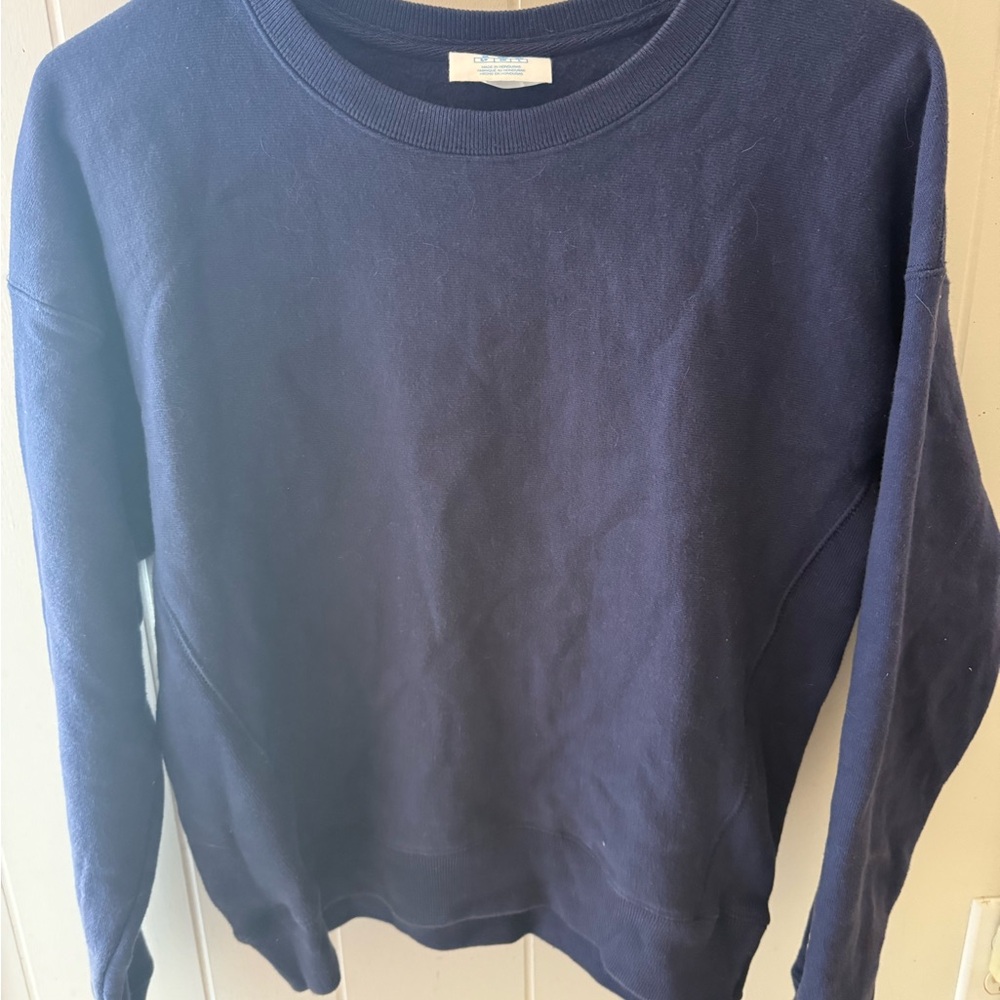 Vintage Champion Navy Blue Crewneck Sweatshirt